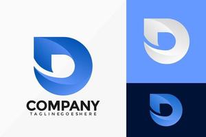 Letter D Business Logo Vector Design. Abstract emblem, designs concept, logos, logotype element for template.