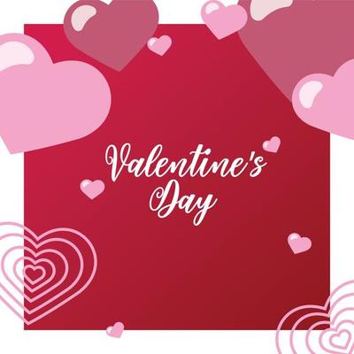 valentine day red and pink post design part thirty seven