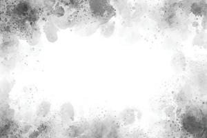 beautiful gray watercolor splash textured grunge background vector