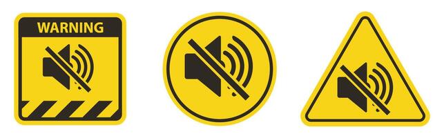 Do not make a loud noise. No speaker. No sound icon vector