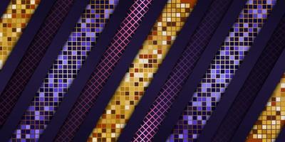 gold and purple geometric luxury vector background