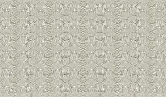 japanese style mixed ethnic inland tribal shapes seamless pattern wide background soft brown circles ornate suitable for your interior design vector