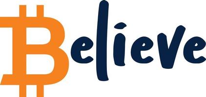 Believe icon vector