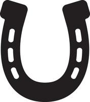 Horse shoe silhouette