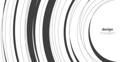 boceto de línea de círculo dibujado a mano. vector garabato circular doodle círculos redondos. patrón abstracto onda simple fondo transparente. eps 10 ilustración vectorial