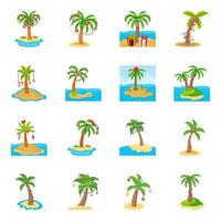 Palm Trees Concepts vector