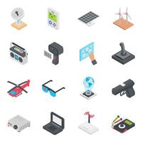 Trendy Technology Elements vector