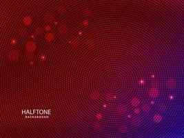 Abstract modern color gradient halftone pattern background vector