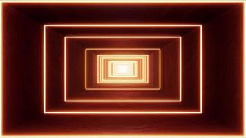 tunnel de boue rectangle orange clair video