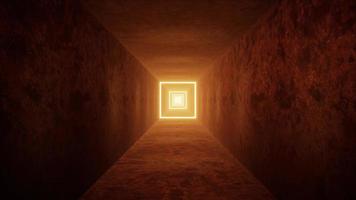 Square Light Grunge Tunnel video