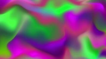 Abstract gradient liquid neon background. video