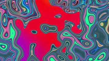 abstrait liquide multicolore texturé avec des bulles video