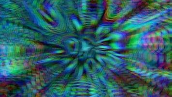 Abstract textured multicolored Iridescent rainbow background video