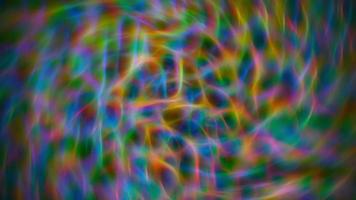 Abstract multicolored background with fractal neon lines video