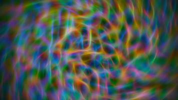 Abstract multicolored background with fractal neon lines video