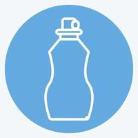 Icon Perfume 2 - Blue Eyes Style - simple illustration, good for prints , announcements, etc vector