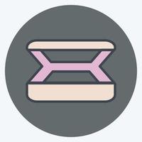 Icon Eyeshades - Color Mate Style - simple illustration, good for prints , announcements, etc vector