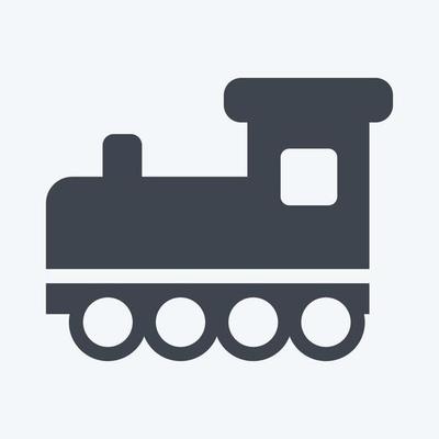 Free toy train - Vector Art
