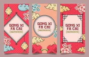 Chinese New Year Banner Concept vector