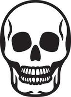 Simple Skull icon vector