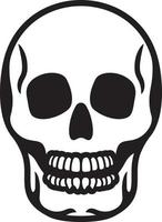 Simple Skull icon vector