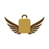 Illustration Vector Graphic of Suitcase Logo. Perfect to use for Technology Company