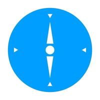 Compass on white background vector