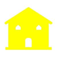 House on white background vector