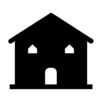 House on white background vector