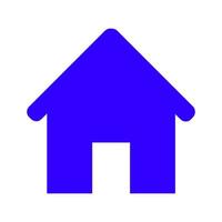 House on white background vector