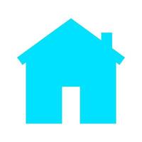 House on white background vector