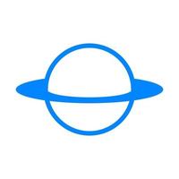 Planet on a white background vector