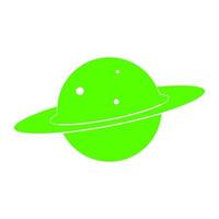 Planet on a white background vector