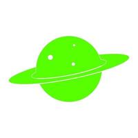 Planet on a white background vector