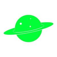 Planet on a white background vector