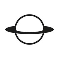 Planet on a white background vector