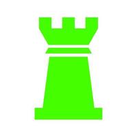 Chess pawn on white background vector