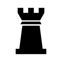 Chess pawn on white background vector