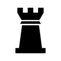 Chess pawn on white background vector