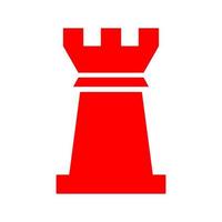 Chess pawn on white background vector