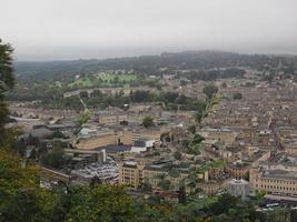 Aerial view of Bath photo