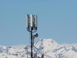 aerial antenna tower photo