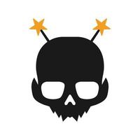 Illustration Vector Graphic of Magic Skull Logo. Perfect to use for Technology Company