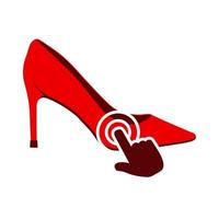 Illustration Vector Graphic of High Heels Store Logo. Perfect to use for Fashion Company