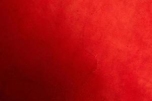 Natural gradient from black to red. Macro photo of suede. Red background with natural suede.