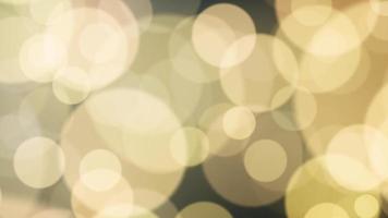 yellow golden glittering bokeh light background video