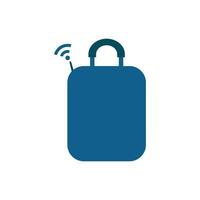 Illustration Vector Graphic of Suitcase Application Logo. Perfect to use for Technology Company