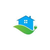 Illustration Vector Graphic of Eco House Logo. Perfect to use for Nature Company