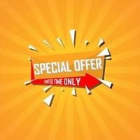 Illustration Vector Graphic of Sale Banner. Perfect to use for Sales Promotion