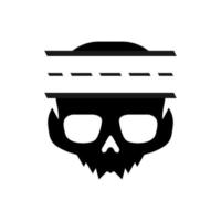 Illustration Vector Graphic of Skull Way Logo. Perfect to use for Technology Company